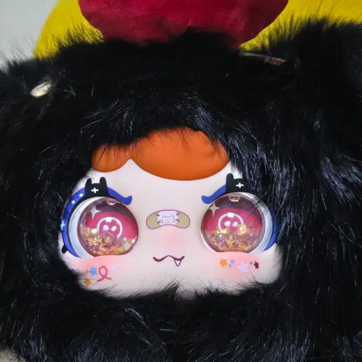 [BUNJANG] BABY3 Jaja 800% Black Rabbit Plush / 베이비쓰리 자자 800% 인형 블랙토끼