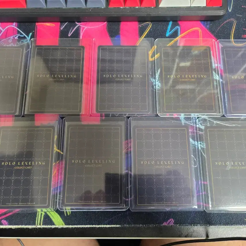 [BUNJANG] Solo Leveling ID Card Full Set / 나혼렙 나혼자만레벨업 카드 ID카드 풀셋