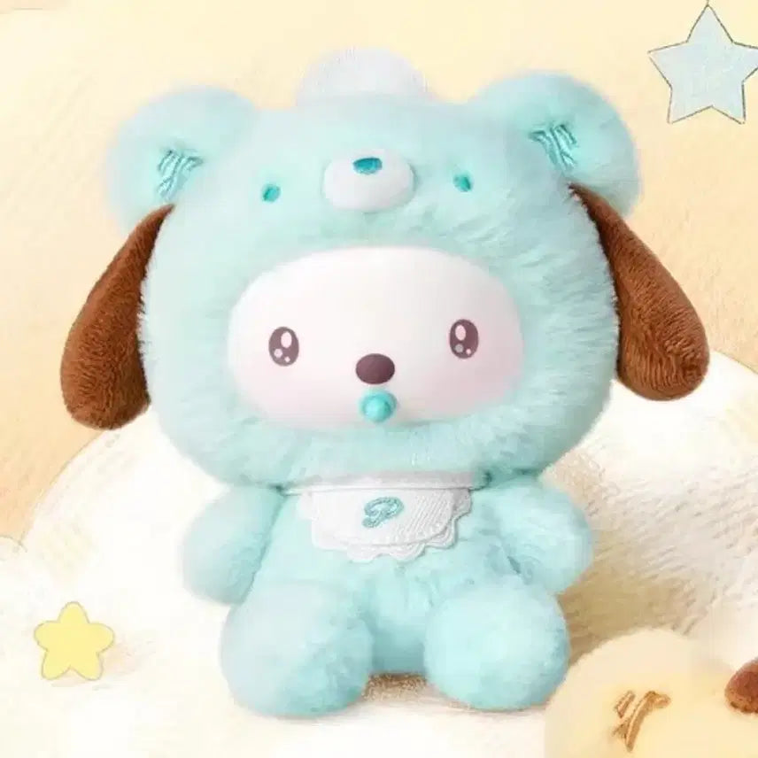 [BUNJANG] TOPTOY Sanrio Pochacco Little Bear Planet Doll Keyring / 탑토이 산리오 포차코 리틀베어플래닛 인형 키링