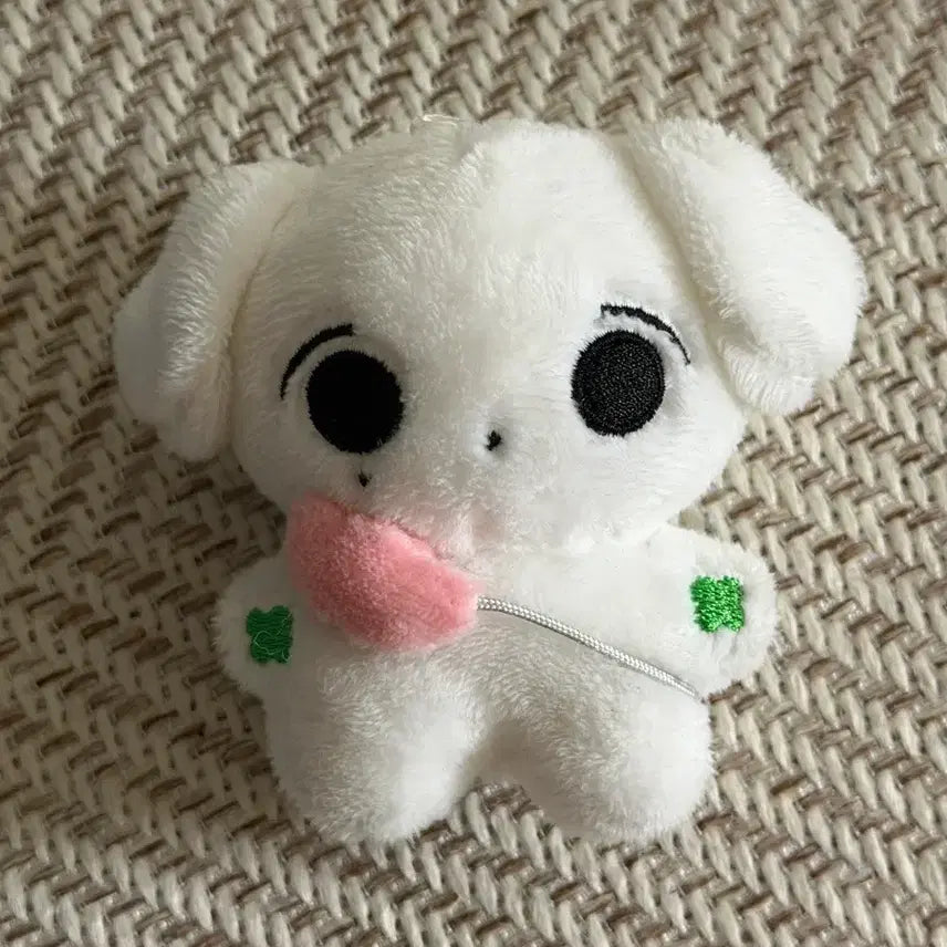 [BUNJANG] SEVENTEEN Jeonghan "Jjongmeong" Doll with Tulip Bag / 쫑멍이 세븐틴 정한 인형