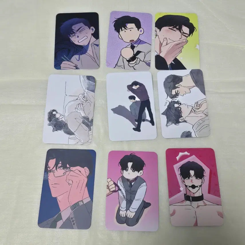 [BUNJANG] TOONIQUE Suga Trap Bangpo Visit Photocard Set (9 Types) / 투니크 슈가트랩 방포 방문포카 포토카드 9종 드볼 세트