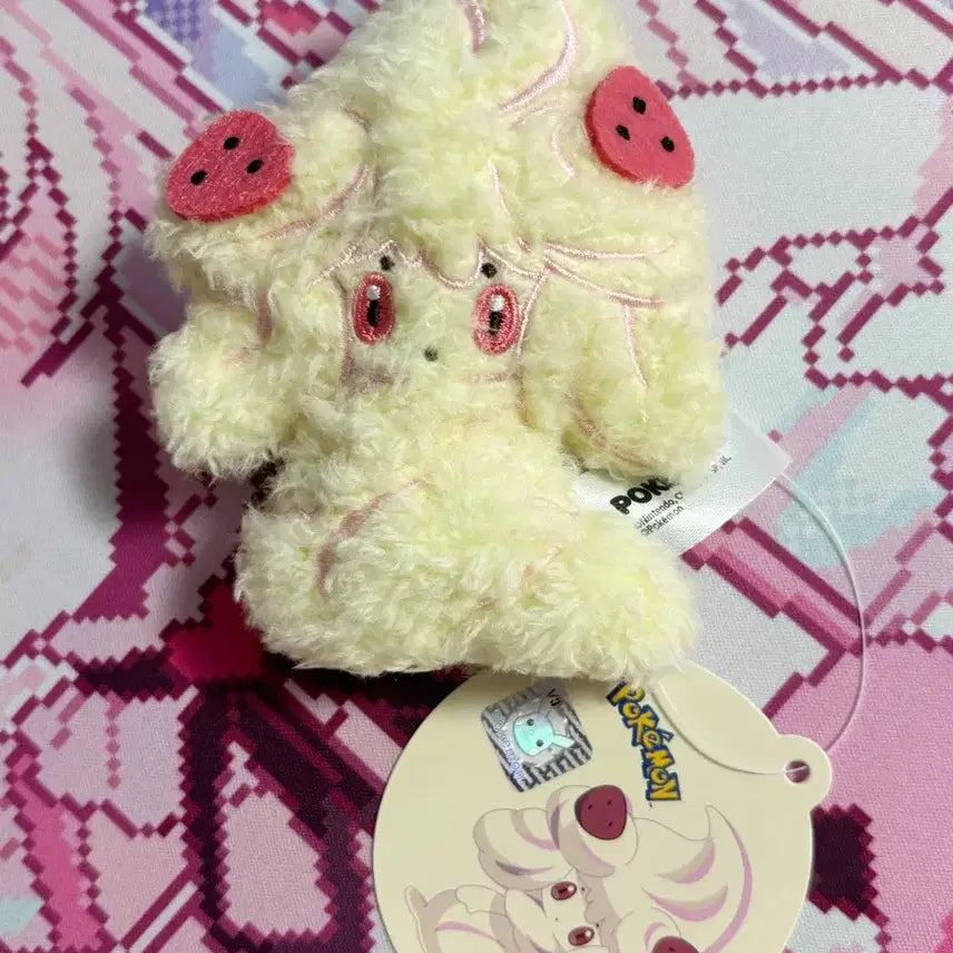 [BUNJANG] Pokemon Cinderace Mascot Plush Keyring / 포켓몬스터 마휘핑 마스코트 인형키링
