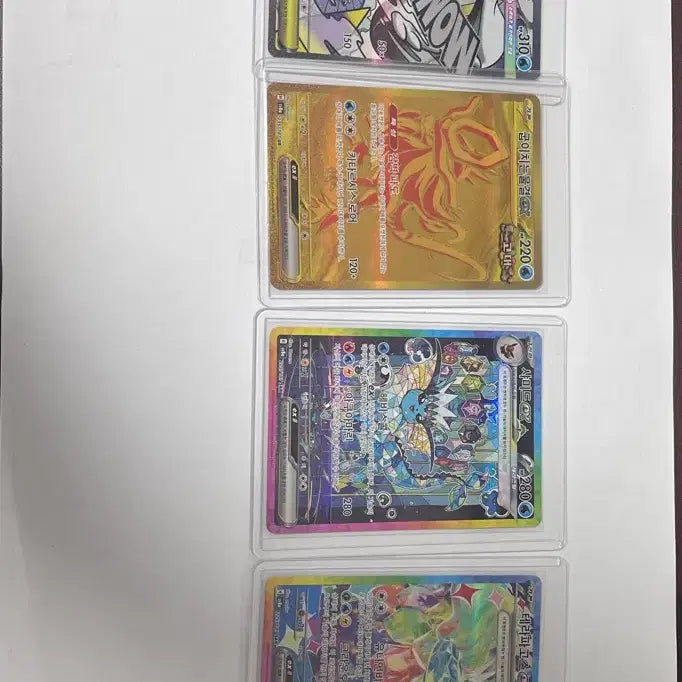 [BUNJANG] Pokemon Cards Bundle (SAR, SR, UR, MA Grades incl. Vaporeon SAR) / SAR ,SR, UR, MA, 등급  포켓몬 카드 일괄판매@@