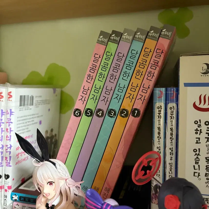 [BUNJANG] Sweet Man BL Comic Book Set Volumes 1-6 / 달콤한 남자 BL 만화책 1-6권 일괄 판매