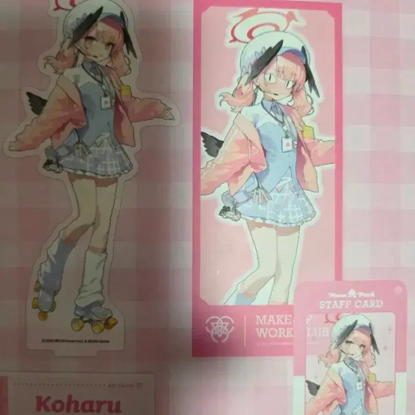 [BUNJANG] Blue Archive Koharu Acrylic Kit (Sealed) / 블루아카이브) 코하루 아크릴 키트 미개봉