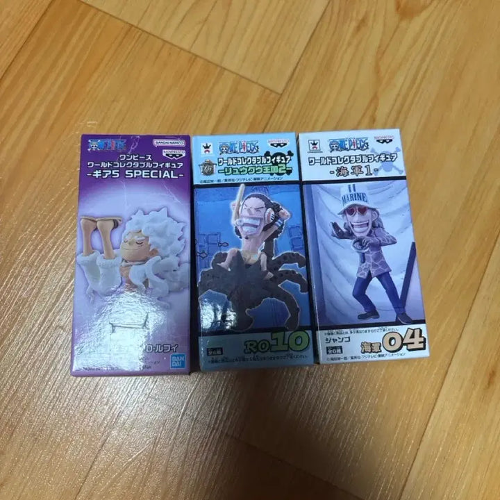 [BUNJANG] One Piece World Collectable Figure Bundle Set (Unsealed) / 원피스 월콜 월드콜렉터블 피규어 개봉품 일괄