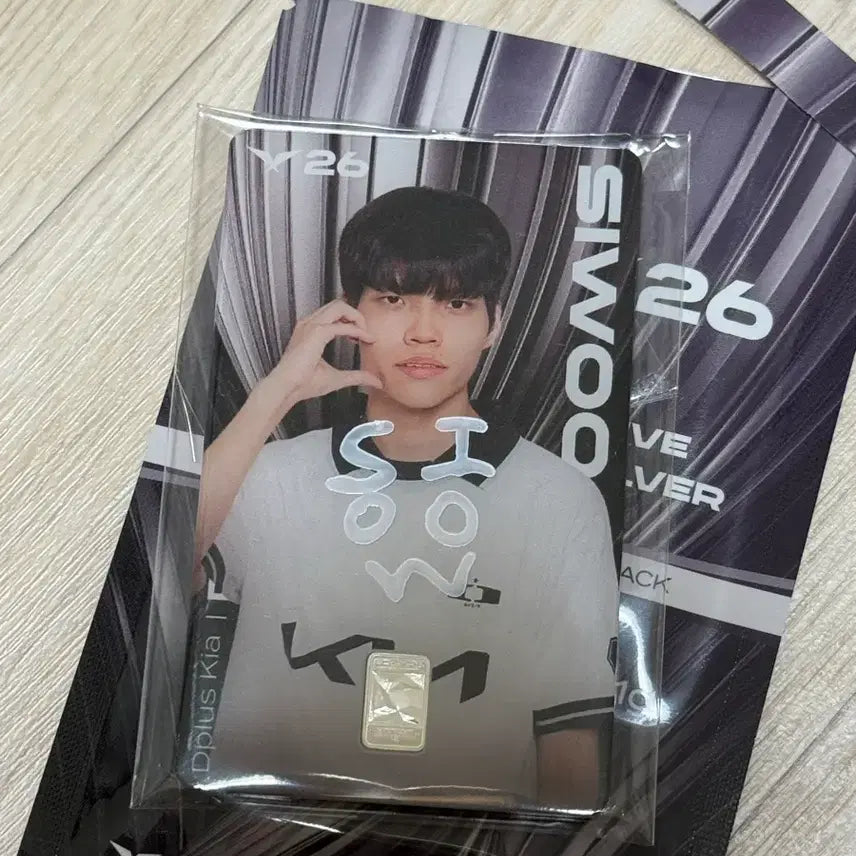 [BUNJANG] Kia Tigers Player Si-woo Signed Card / LCK 조폐공사 시우 싸인 사인 기아 판매