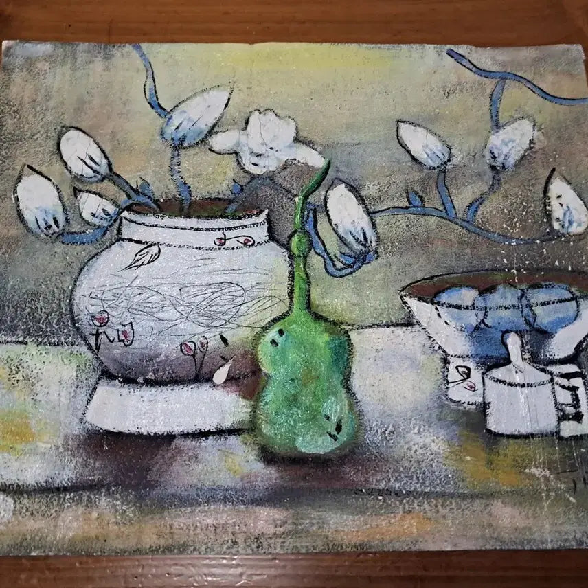 [BUNJANG] Oil Painting Still Life / 유화 정물 그림