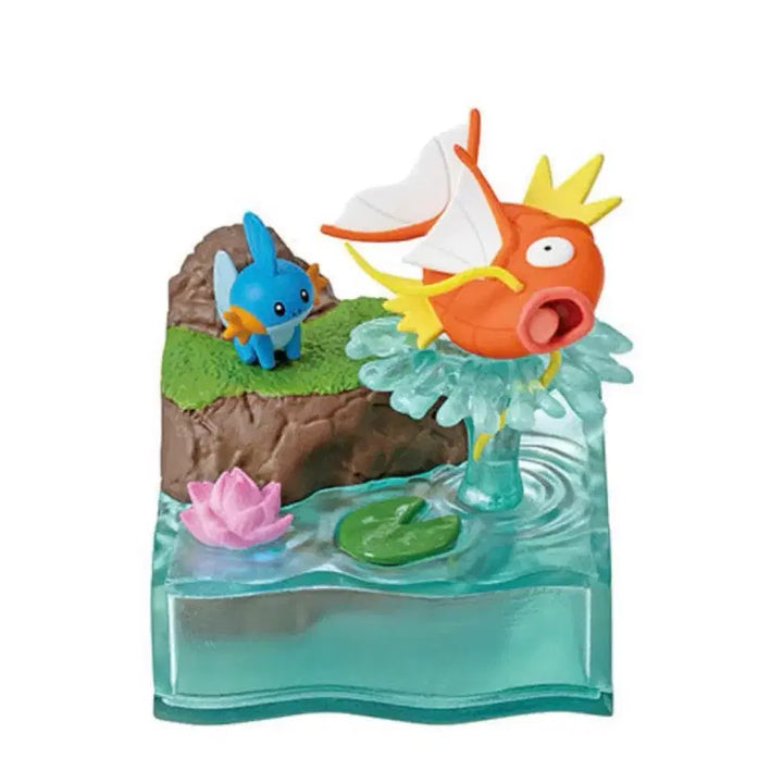 [BUNJANG] Re-Ment Pokemon Mysterious Spring Series 2 Lotad &amp; Magikarp Figure / 단품 리멘트 포켓몬스터 신비의샘 2탄 물짱이 잉어킹