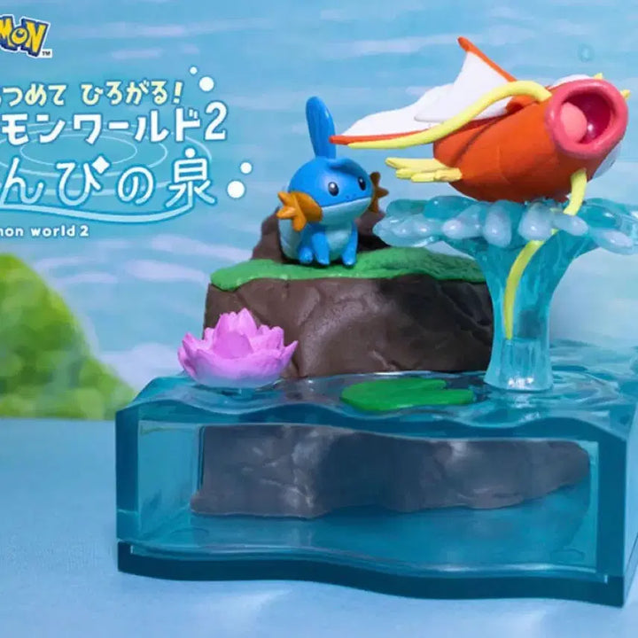 [BUNJANG] Re-Ment Pokemon Mysterious Spring Series 2 Lotad &amp; Magikarp Figure / 단품 리멘트 포켓몬스터 신비의샘 2탄 물짱이 잉어킹
