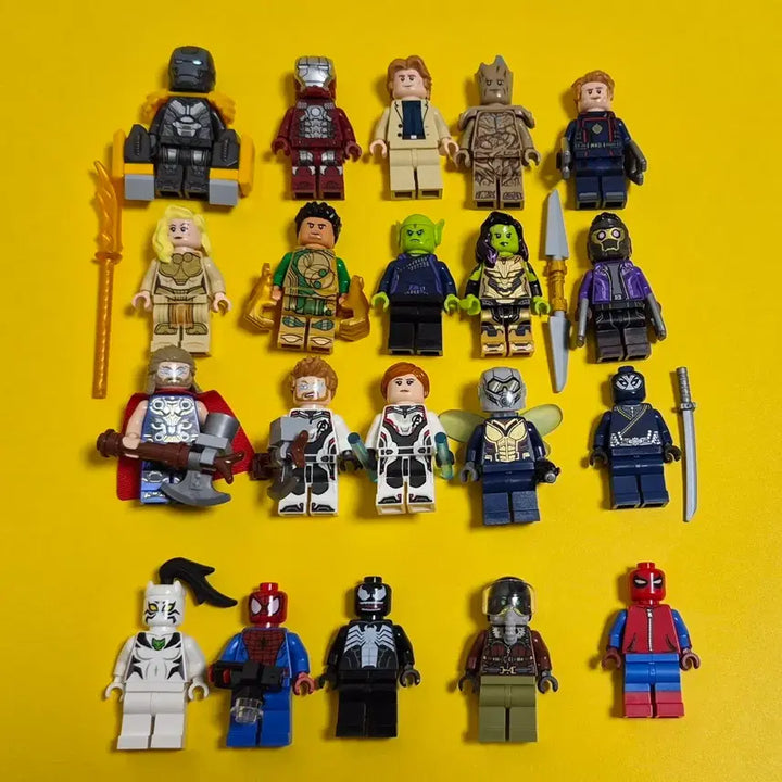 [BUNJANG] LEGO Marvel Super Heroes Figures Bundle Set / 레고 마블 슈퍼히어로 피규어 일괄