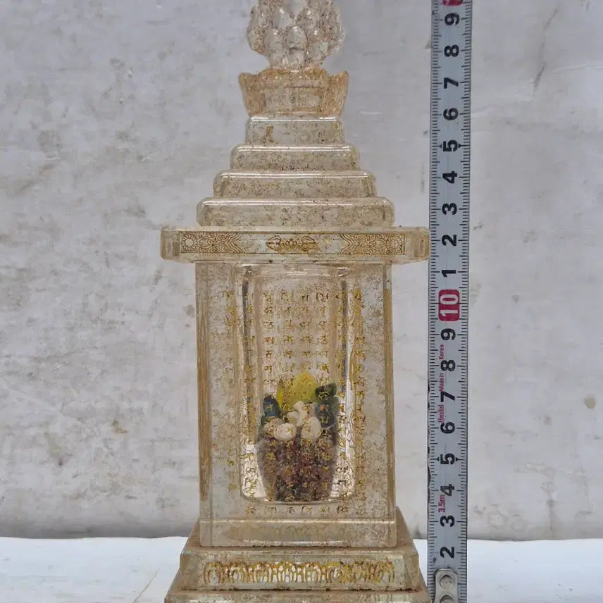 [BUNJANG] Sealed Crystal Sarira Reliquary with Buddhist Relics / 오랜세월 밀봉된 수정 사리함 (전신사리) (쇄신사리) 개인수집품 612