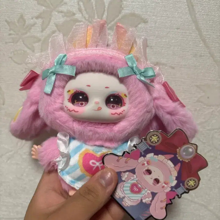 [BUNJANG] Samari Doll Keychain with Bracelet and Anklet / 샤마리 인형 키링