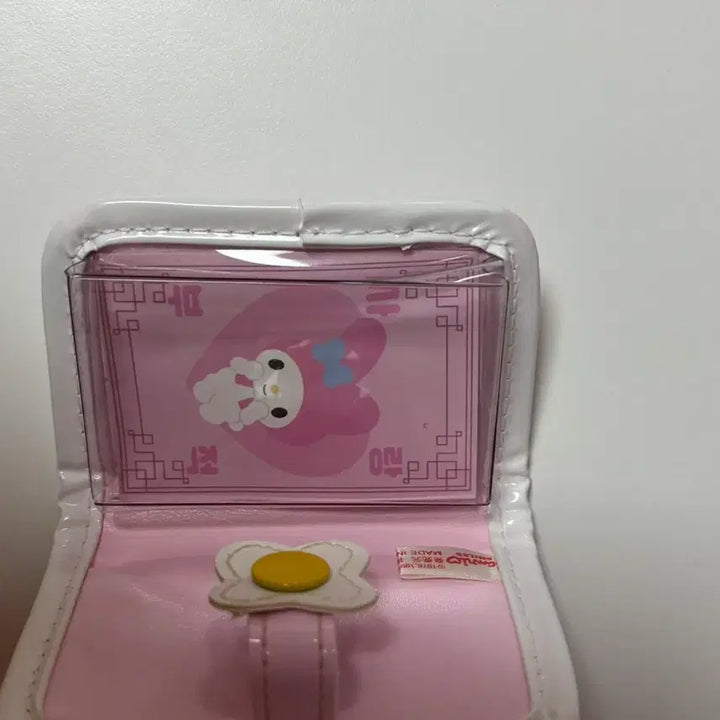 [BUNJANG] Vintage My Melody Pink Enamel Mini Wallet / 고전 빨간마이멜로디 핑크 애나멜 미니 지갑
