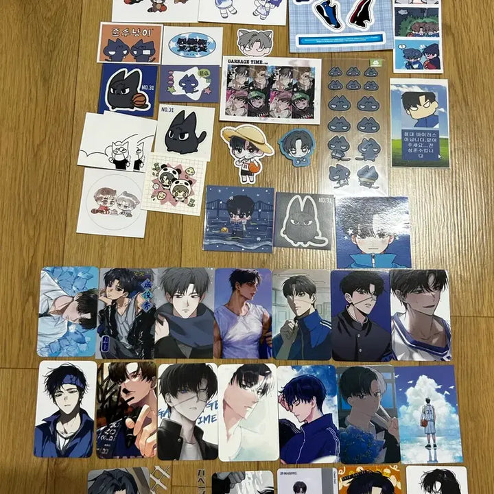 [BUNJANG] Garbage Time Sung Junsu Sticker Photocard Postcard Bundle Set / 가비지타임 성준수 스티커 포토카드 엽서