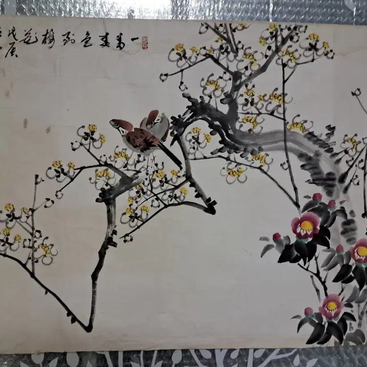 [BUNJANG] Traditional Korean Painting: Birds and Flowers / 동양화 화조화 옛날그림