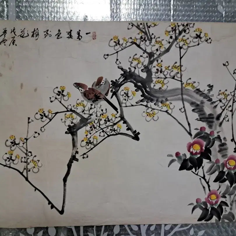 [BUNJANG] Traditional Korean Painting: Birds and Flowers / 동양화 화조화 옛날그림