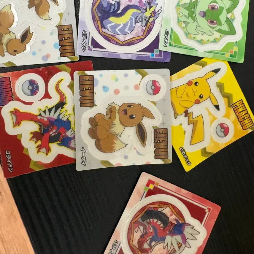 [BUNJANG] Pokemon Stickers / 포켓몬 스티커
