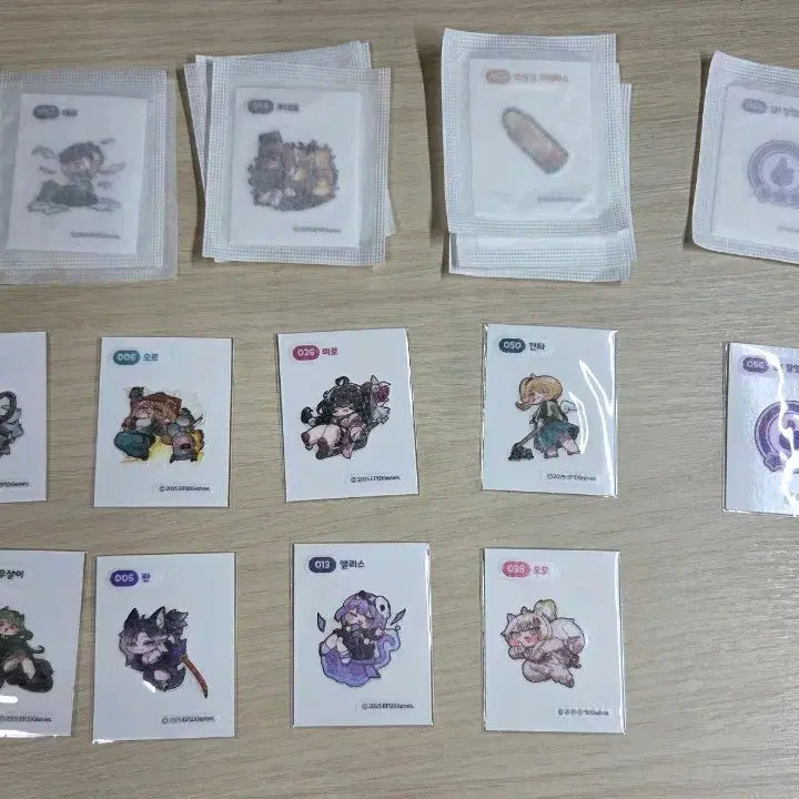 [BUNJANG] Trickal DDIBBUSSAL Sticker Collection / 트릭컬 띠부씰