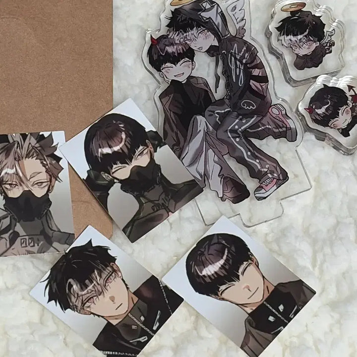 [BUNJANG] Kaiju No. 8 Naruhoshi Mia Acrylic Corotto &amp; Proof Photos Bundle / 괴수8호 나루호시 미아님 아크릴 코롯토 증명사진 일괄