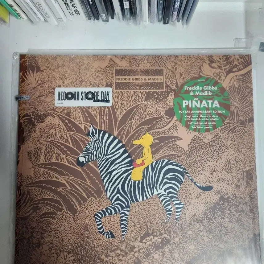 [BUNJANG] Freddie Gibbs Madlib Pinata LP RSD Limited Edition Green Vinyl / Freddie Gibbs Madlib Pinata LP rsd한정