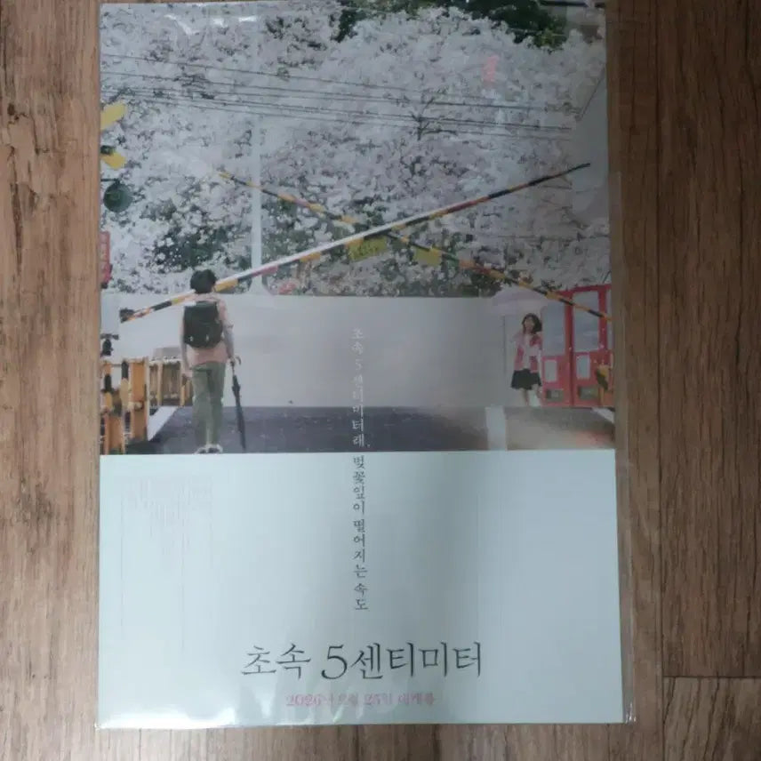 [BUNJANG] 5 Centimeters Per Second Movie Exclusive Poster / 초속 5센티미터 포스터