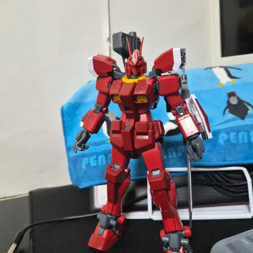 [BUNJANG] MG Amazing Red Warrior Assembled Model / mg 어메이징 레드워리어 가조립