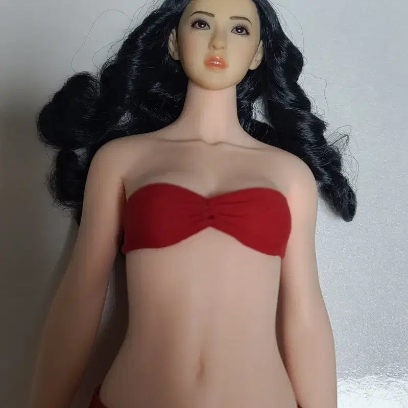 [BUNJANG] TBLeague 1/6 Scale Silicone Seamless Female Body (S46B) with Head / TBLeague 1/6 실리콘 심리스 여성 바디 +전용 헤드 (S46B)
