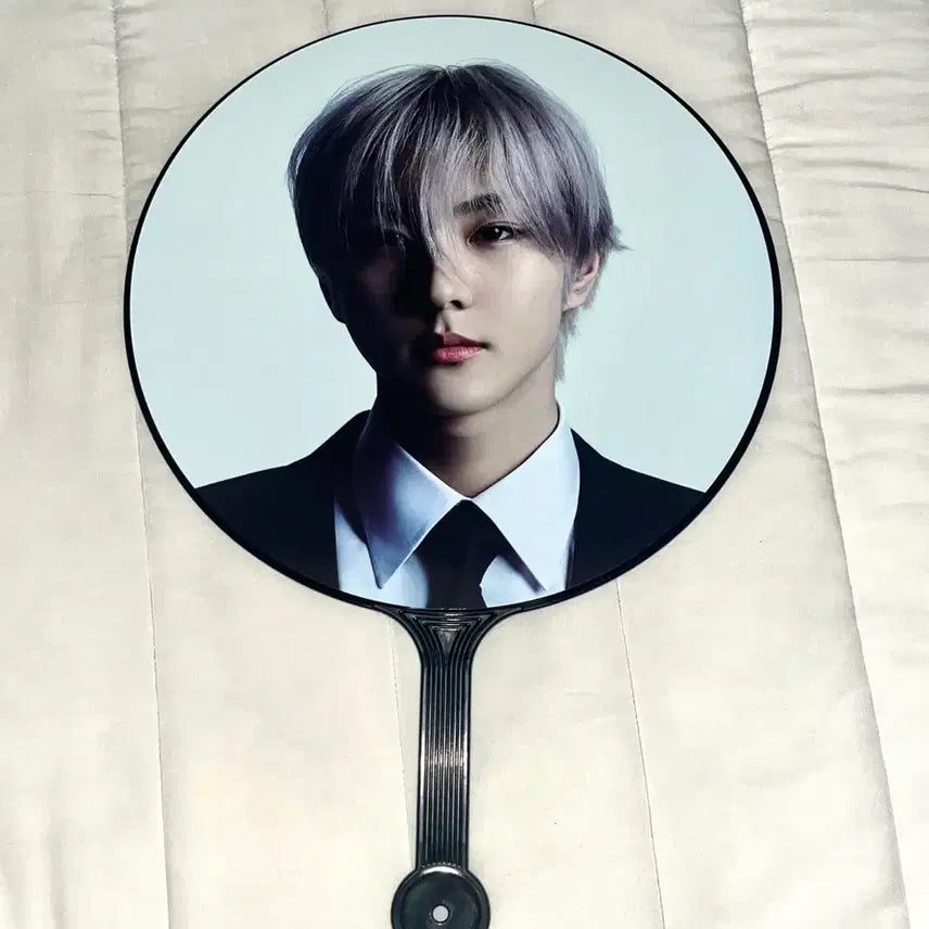 [BUNJANG] ENHYPEN Jungwon MiniSo Uchiwa Fan / 앤하이픈 정원 미니소 우치와 양도