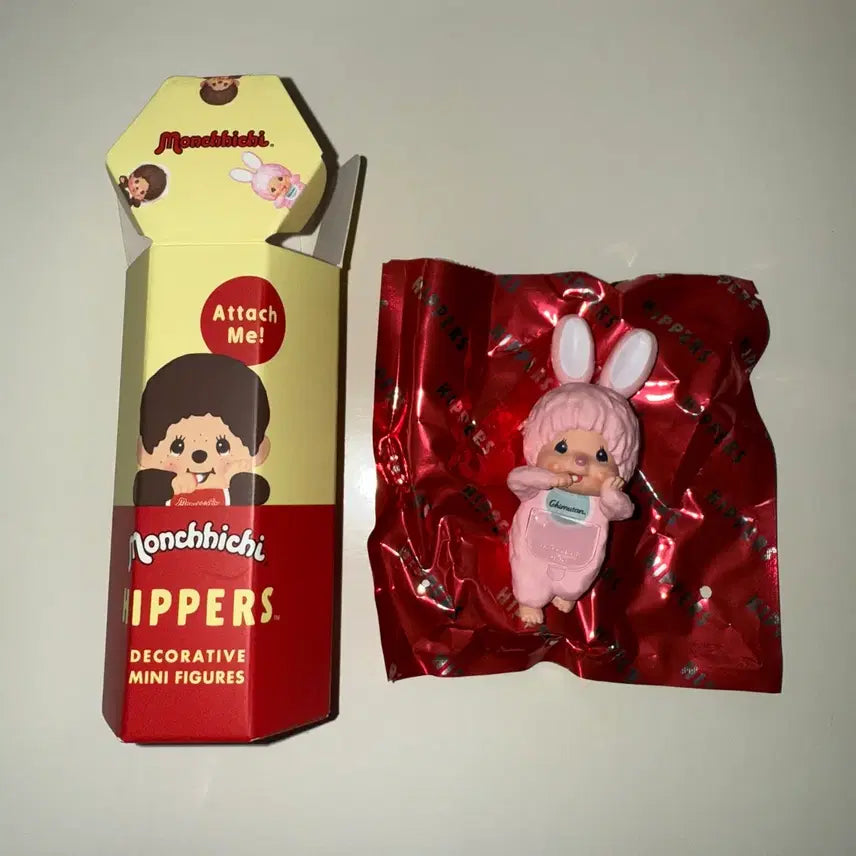 [BUNJANG] Monchhichi Himpan Chimutan Pink / 몬치치 히퍼 치무탄 핑크