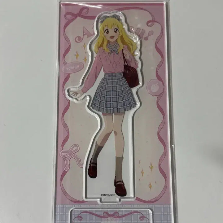 [BUNJANG] Ichigo Hoshimiya Spring Ver. Acrylic Standee / 봄의 아이카츠 이치고 아크릴 개봉