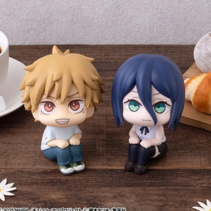 [BUNJANG] Chainsaw Man Denji &amp; Reze Lookup Figure Bundle Set with Bonus / 체인소맨 덴지,레제 룩업 피규어 일괄 판매 특전o