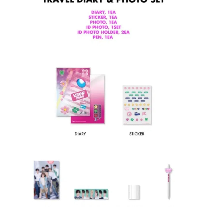 [BUNJANG] DICON KCON Archive + Photocard Split Set / 알디원 케이콘 아카이브+증사 분철합니다