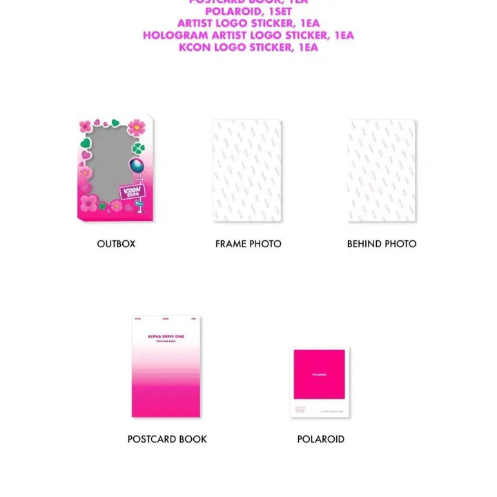 [BUNJANG] DICON KCON Archive + Photocard Split Set / 알디원 케이콘 아카이브+증사 분철합니다