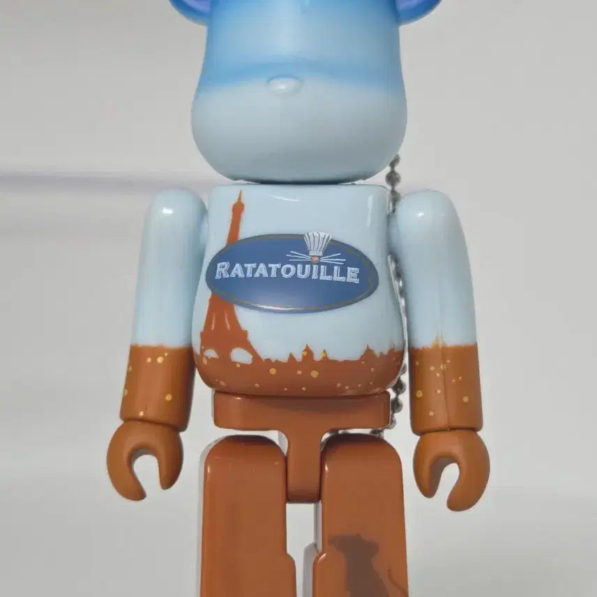 [BUNJANG] Disney Pixar Bearbrick Ratatouille Chef Remy Keychain Figure / 디즈니 픽사 베어브릭 해피쿠지 복권 라따뚜이 키링 피규어