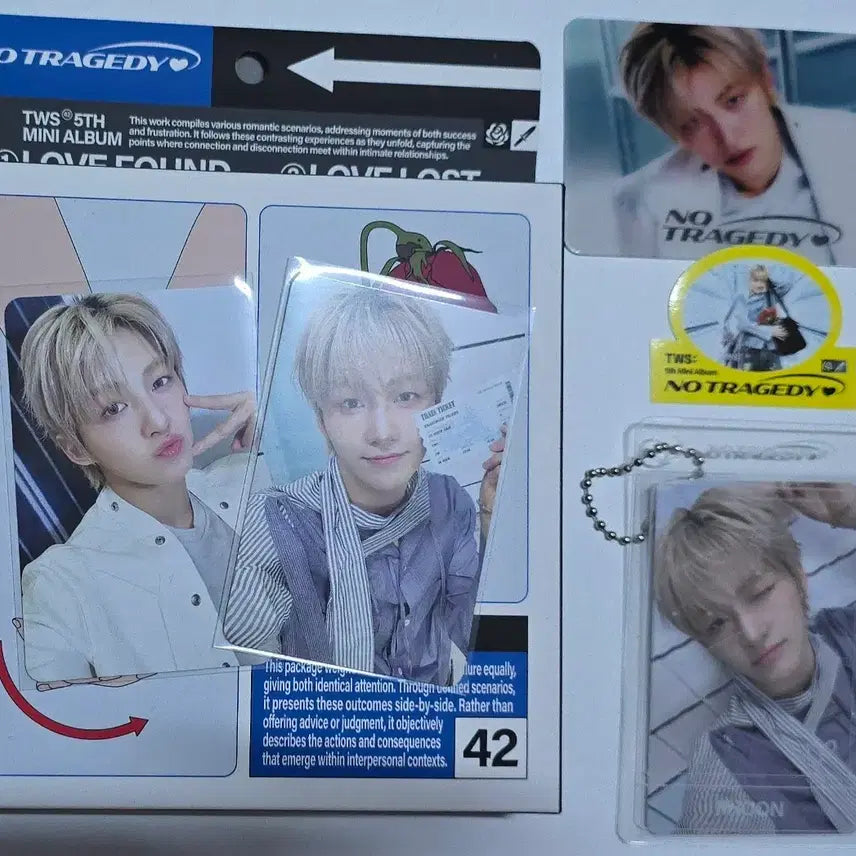 [BUNJANG] TWS Jihoon NO TRAGEDY Album Full Set / 투어스 지훈  NO TRAGEDY 앨범 풀세트