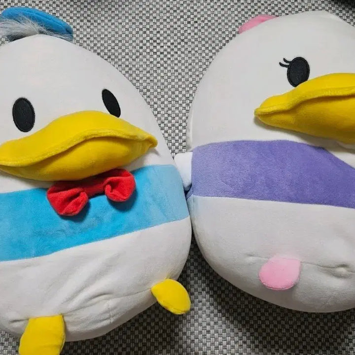 [BUNJANG] Disney Mochi Donald Duck &amp; Daisy Couple Set / 디즈니 모찌인형 도날드덕 커플 세트로 팝니다