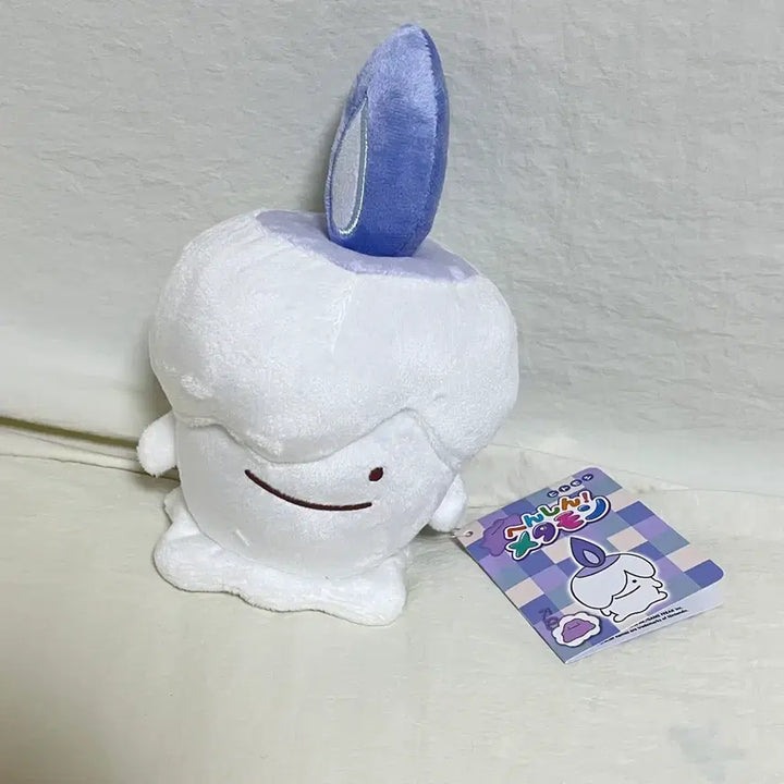 [BUNJANG] Ditto Metamon Plush Toy / 변신메타몽 불켜미 인형 / 포켓몬