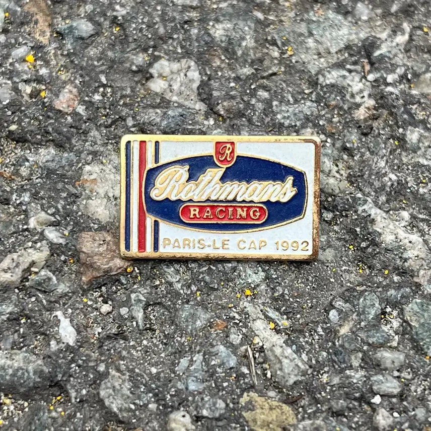 [BUNJANG] Rothmans Racing 1992 Paris - Le Cap Vintage Metal Badge / ROTHMANS 로스만 레이싱 1992 프랑스뱃지 빈티지뱃지 A172