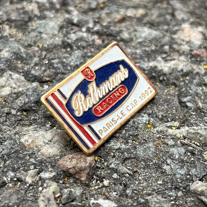 [BUNJANG] Rothmans Racing 1992 Paris - Le Cap Vintage Metal Badge / ROTHMANS 로스만 레이싱 1992 프랑스뱃지 빈티지뱃지 A172