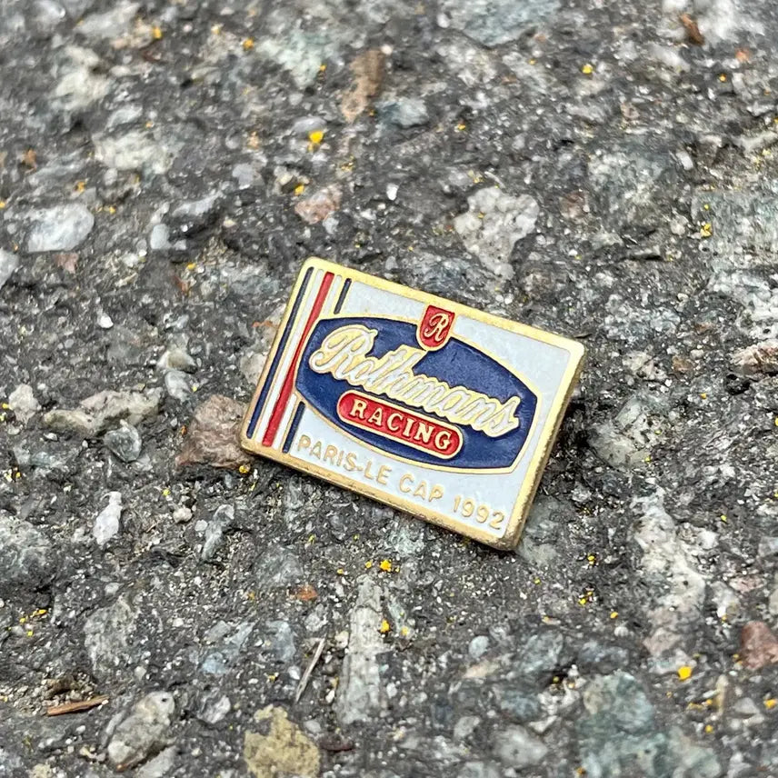 [BUNJANG] Rothmans Racing 1992 Paris - Le Cap Vintage Metal Badge / ROTHMANS 로스만 레이싱 1992 프랑스뱃지 빈티지뱃지 A172