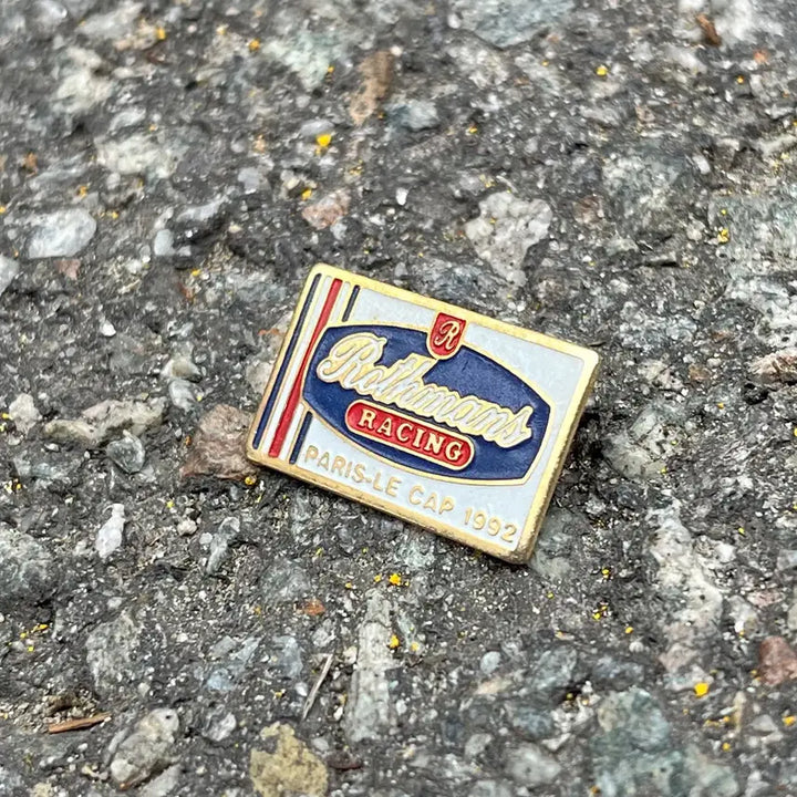 [BUNJANG] Rothmans Racing 1992 Paris - Le Cap Vintage Metal Badge / ROTHMANS 로스만 레이싱 1992 프랑스뱃지 빈티지뱃지 A172