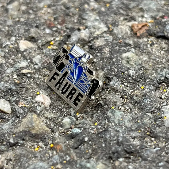 [BUNJANG] FAURE France Racing Car Vintage Badge Pin Brooch / FAURE 포레 레이싱카 프랑스 빈티지뱃지 핀브로치 A175