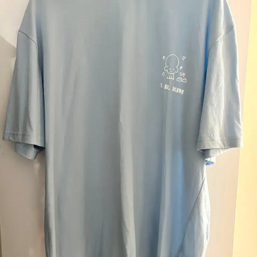 [BUNJANG] Kim Yong Bin Singer Goods T-shirt and Eco Bag Bundle Set / 김용빈 가수님 굿즈 티셔츠와 에코백