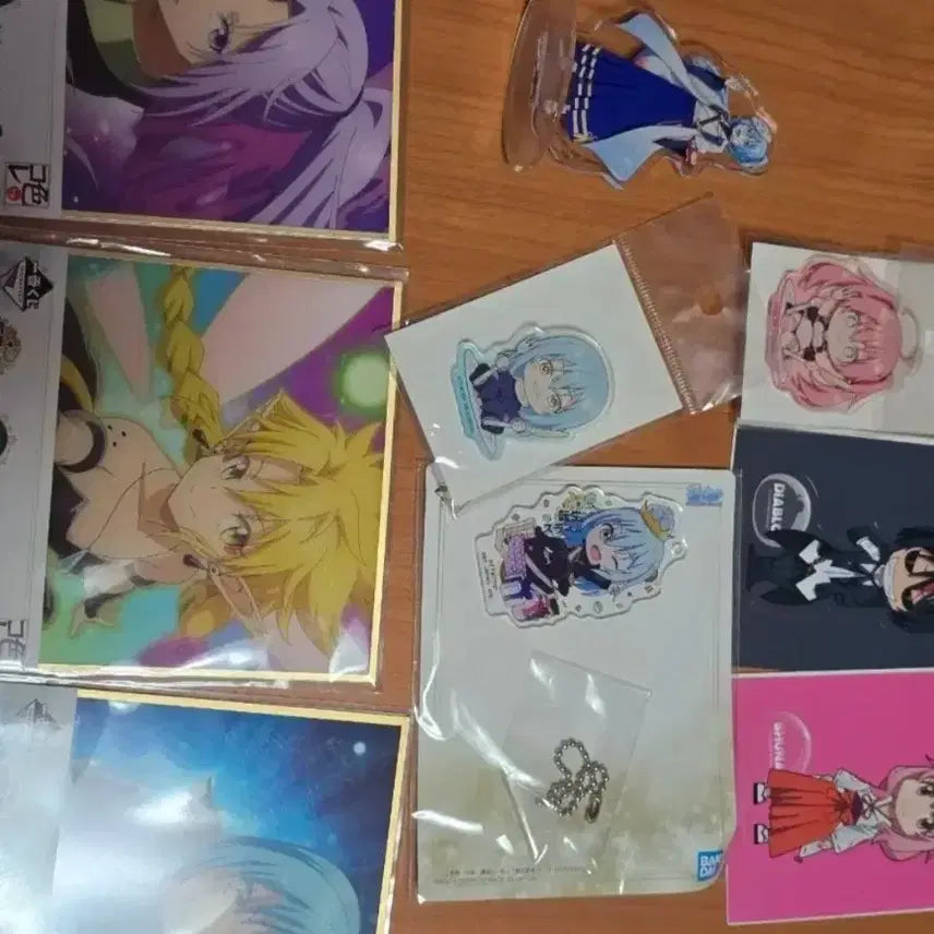 [BUNJANG] That Time I Got Reincarnated as a Slime Acrylic Stand &amp; Card Set / 전생슬 굿즈 아크릴 스탠드 카드