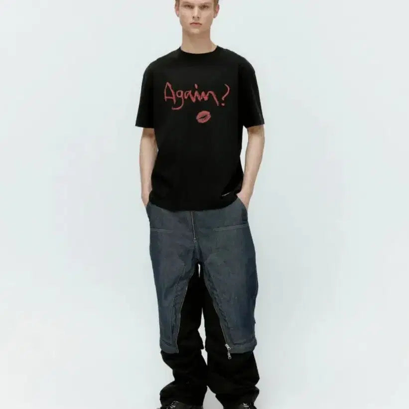 [BUNJANG] Andersson Bell Again Lip T-Shirt / 앤더슨벨  어게인  립 티셔츠