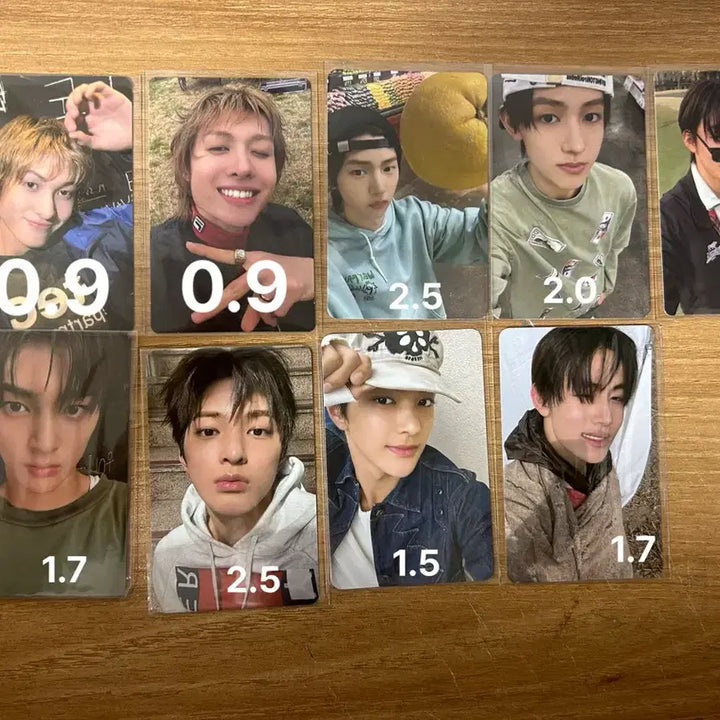 [BUNJANG] WEi Yo Han Joo Hoon Seoghyeon Geonho Lucky Draw Photocard Green Green Everline / 코르티스 주훈 성현 건호 럭드 위버스 포카 양도 그린그린 에버라인
