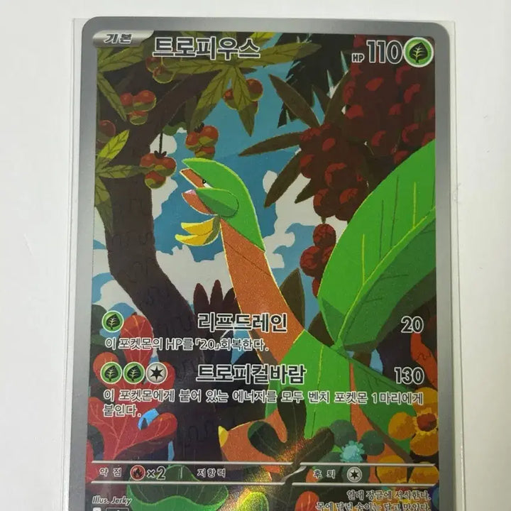 [BUNJANG] Pokemon Card Tropius AR 074/073 / 포켓몬 카드 트로피우스 AR 074/073