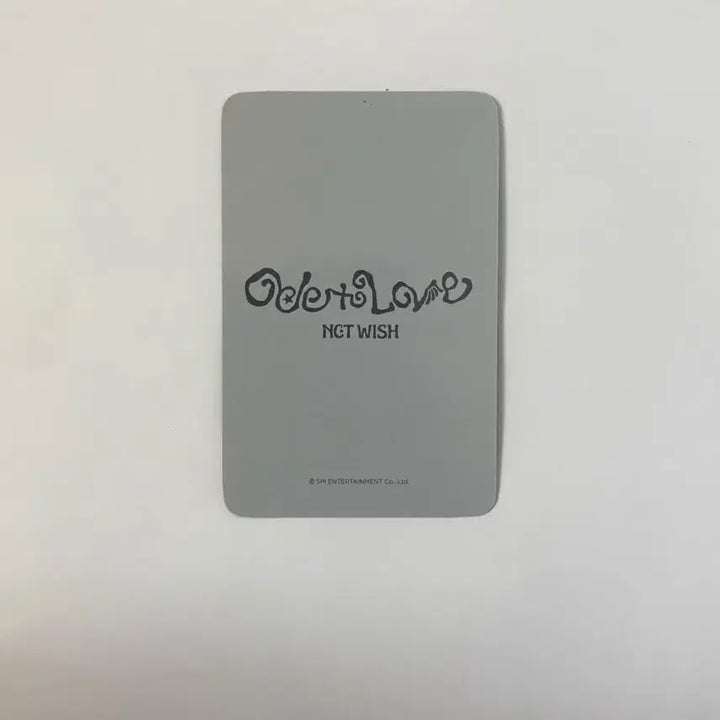 [BUNJANG] NCT WISH Yushi Odd to Love Pop-Up Lucky Draw Photocard / 엔시티 위시 유우시 오드투러브 팝업 구매특전 럭드