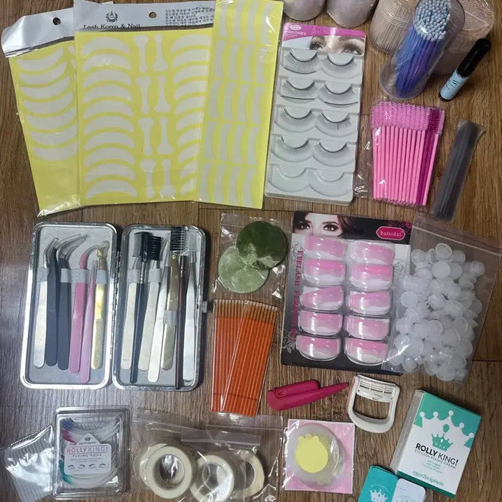 [BUNJANG] Eyelash Extension Supply Bundle / 속눈썹 연장 재료 일괄